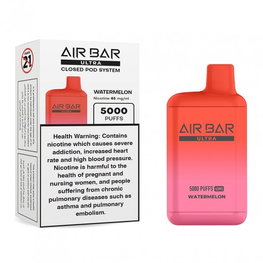  Air Bar Ultra Watermelon Disposable Vape 45 Mg - delivered by Taw9eel Fast