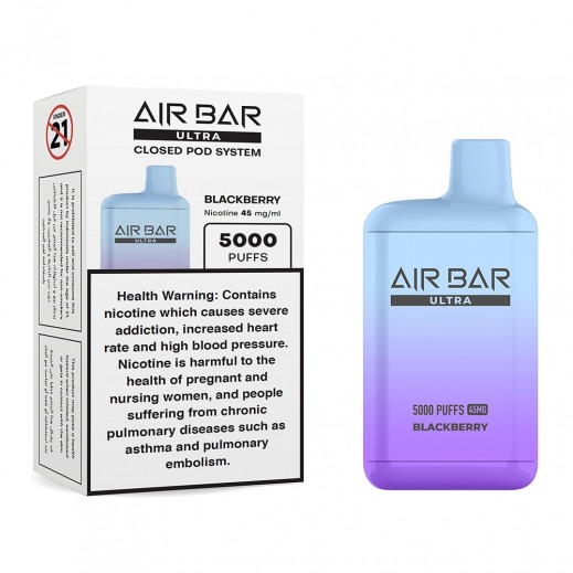 Air Bar Ultra Blackberry Disposable Vape 45 Mg
