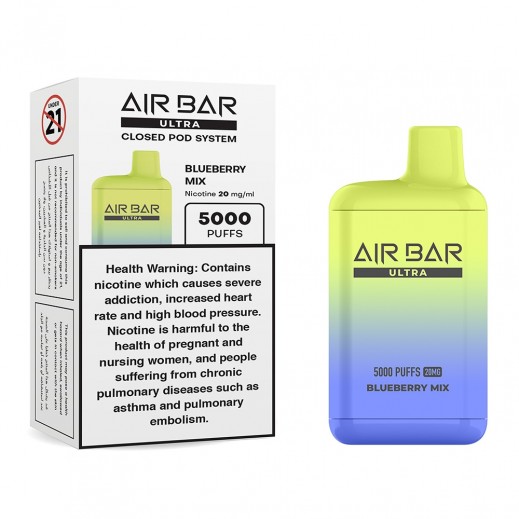 Air Bar Ultra Blueberry Mix Disposable Vape 20 Mg