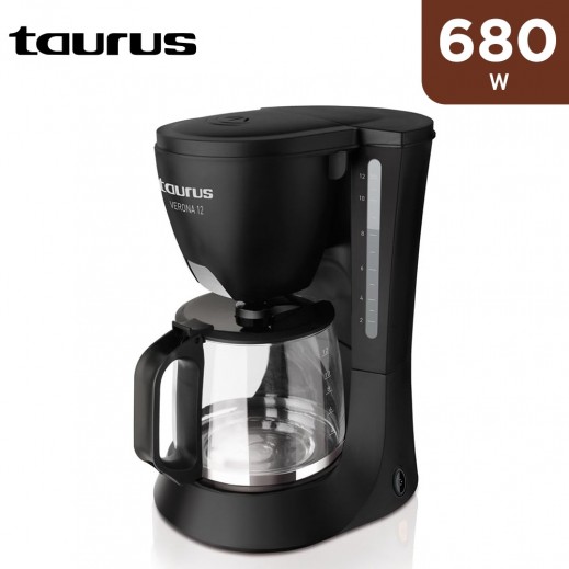 Taurus 680W Verona 12 Coffee Maker