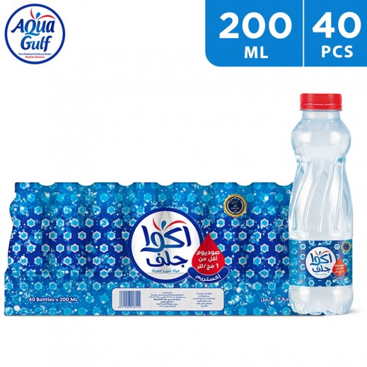 Aqua Gulf Extreme Drinking Water 40 x 200 ml