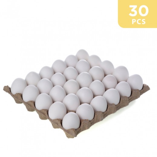 Wara Fresh Medium Eggs (50-60 ) - 30 Pieces - delivered by Taw9eel Fast
