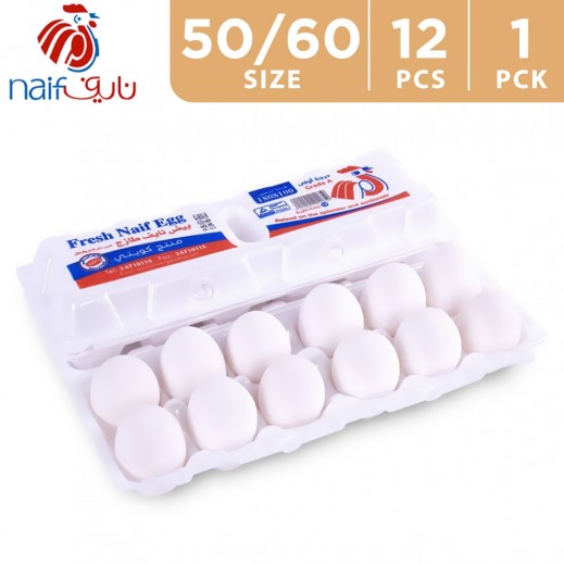 Naif Fresh Eggs Medium (50/60) 12 Pieces