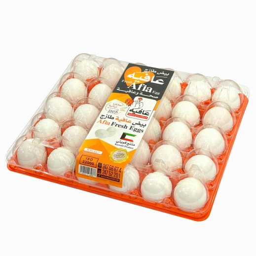 Afia Fresh Eggs Plastic Tray (50/60) 30 Pieces