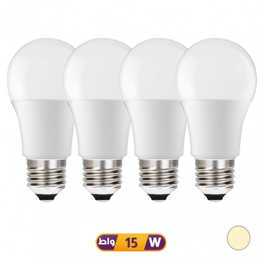 Nice Bulb Classic 15W Yellow 4 PCS