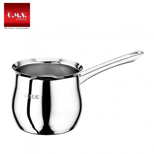 OMS Stainless Steel 18/10 New Oral Coffee Pot Size 7 - delivered by Taw9eel Fast