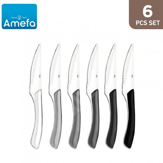 Amefa Eclat 6 Pieces Steak Knives