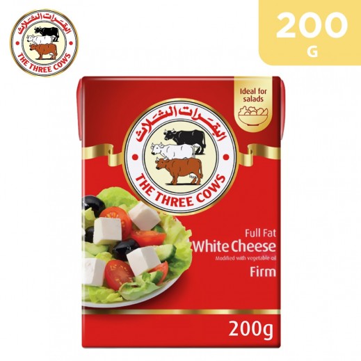 Three Cows Full Fat White Cheese 200 g - delivered by Taw9eel Fast