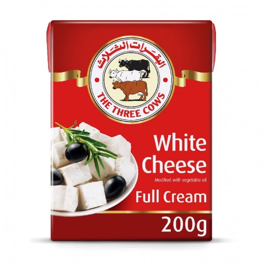 The Three Cows Feta White Cheese Full Fat 200g