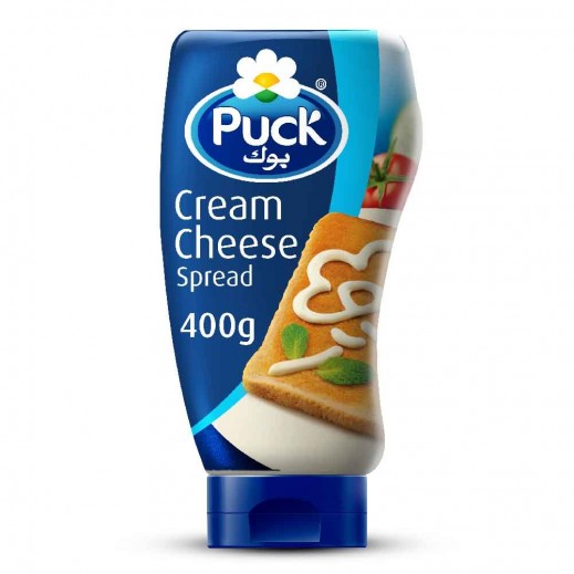 Puck Squeeze Processed Cream Cheese 400 g - delivered by Taw9eel Fast
