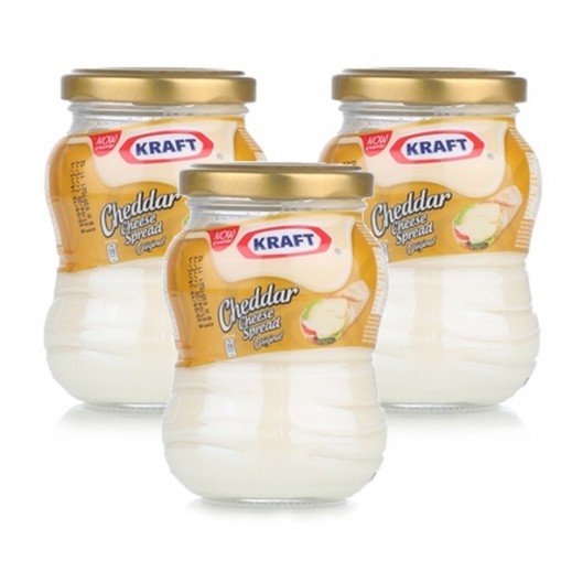 Kraft Gold Jar Cheddar Cheese Spread 3 x 230 g - delivered by Taw9eel Fast