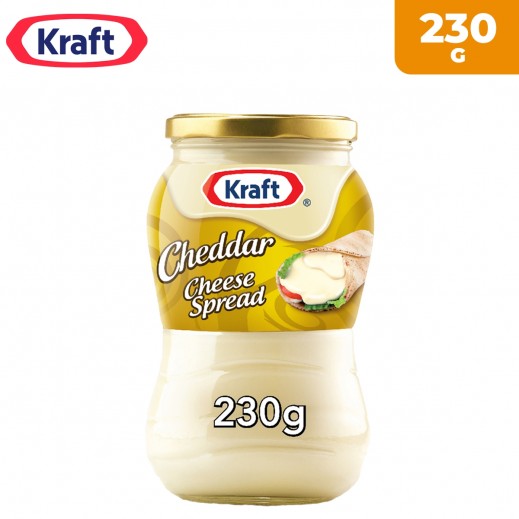 Kraft Cheddar Cheese Spread Jar 230 g - delivered by Taw9eel Fast