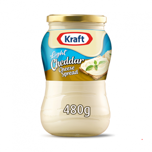 Kraft Light Cheddar Cheese Spread 480 g - delivered by Taw9eel Fast