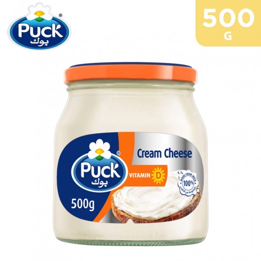 Puck Vitamin D Cream Cheese Spread 500 g - delivered by Taw9eel Fast