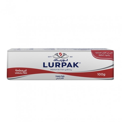 Lurpak Unsalted Creamy Butter 100 g - delivered by Taw9eel Fast