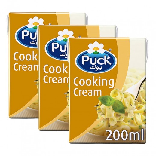 Puck Cooking Cream 3 x 200ml