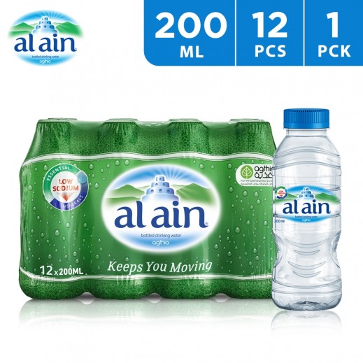 Al Ain Drinking Water 12 x 200 ml