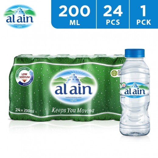 Al Ain Drinking Water 24 x 200 ml - delivered by Taw9eel Fast