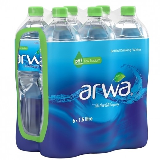 Arwa Drinking Water 6 x 1.5 L - delivered by Taw9eel Fast