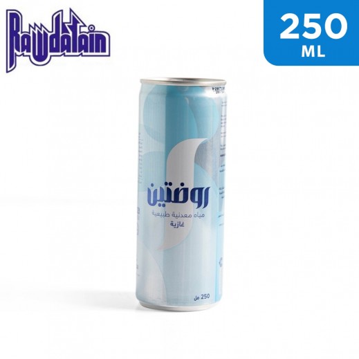 Rawdatain Sparkling Natural Water Can 250 ml - delivered by Taw9eel Fast
