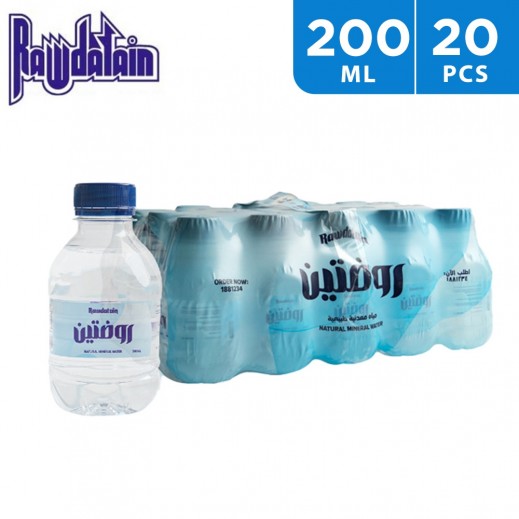 Rawdatain Mineral Water Bottle 20 × 200 ml - delivered by Taw9eel Fast