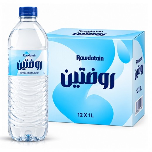 Rawdatain Mineral Water Bottle 12 × 1L