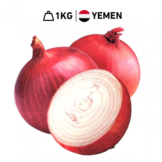 Fresh Yemen Red Onion (1 kg Approx)