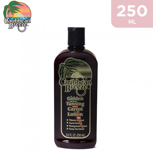 Caribbean Breeze Golden Tanning Carrot Lotion 250 ml - delivered by Taw9eel Fast