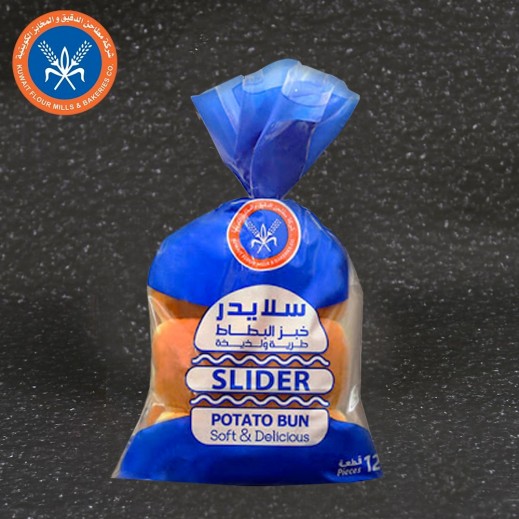 KFM Fresh Potato Slider 12 Buns 420 g - delivered by Taw9eel Fast