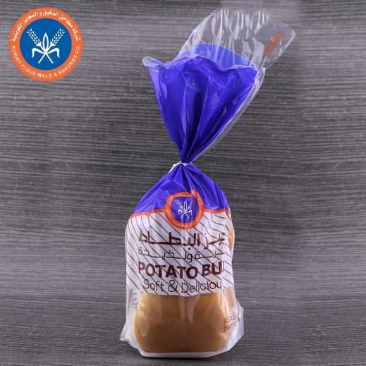 KFM Fresh Potato Slider 4 Buns 240 g - delivered by Taw9eel Fast