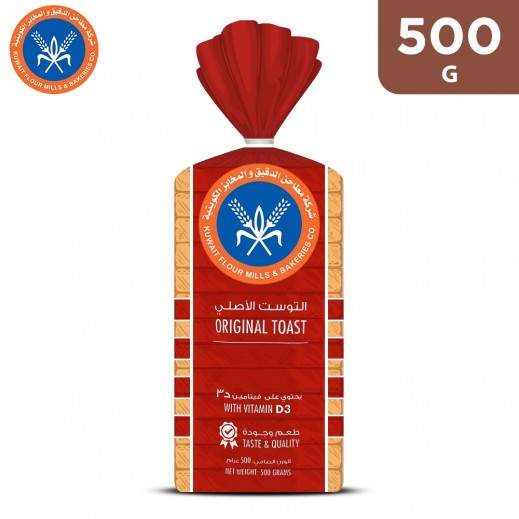 KFM Vitamin D Fortified Original Toast 500 g - delivered by Taw9eel Fast
