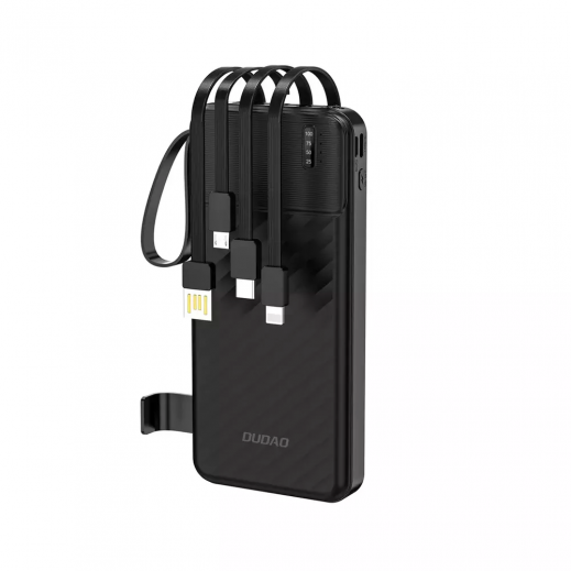 Dudao 10000 mAh Multi Functional Mobile Powerbank  -Black