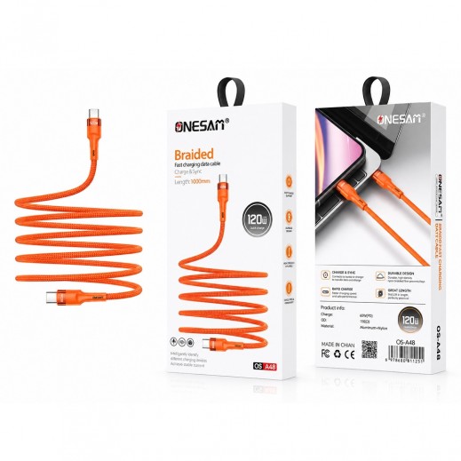 ONESAM Braided Fast Charging Data Cable