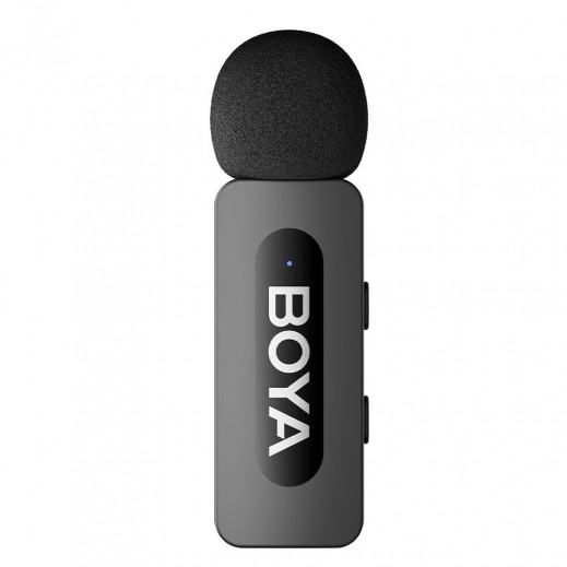 Boya Wireless Microphone with Lightning Port for iOS Devices (1 TX + 1 RX)