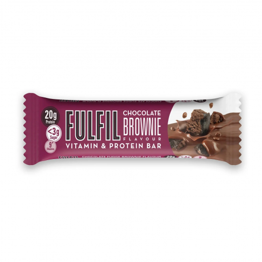 Fulfil Vitamin And Protein Chocolate Brownie Bar 55 g