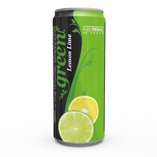 Green Cola Lemon Lime Soft Drink 330 ml - delivered by Taw9eel Fast