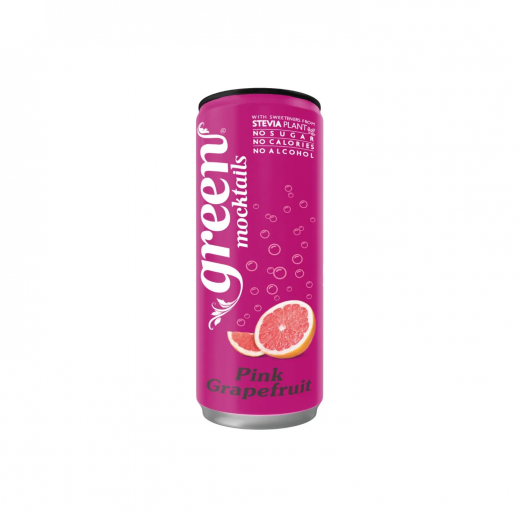 Green Cola Pink Grapefruit Soft Drink 330 ml - delivered by Taw9eel Fast