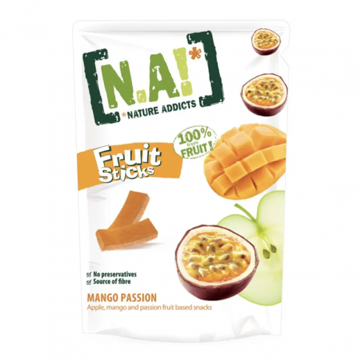 Nature Addicts Mango & Passion Fruit Sticks 35 g - delivered by Taw9eel Fast