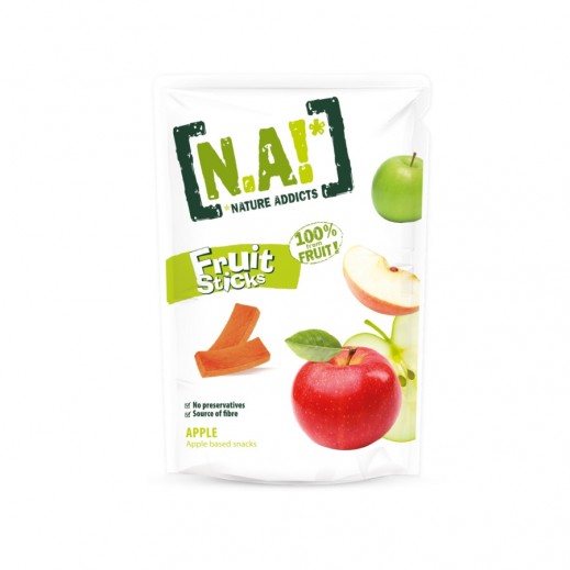 Nature Addicts Apple Fruit Sticks 35 g - delivered by Taw9eel Fast