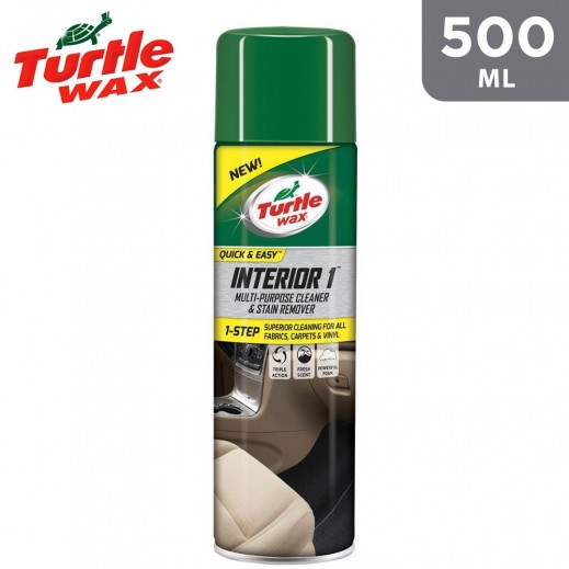 Turtle Wax 500ml Interior 1 Multi-Purpose Stain & Odor Remover 