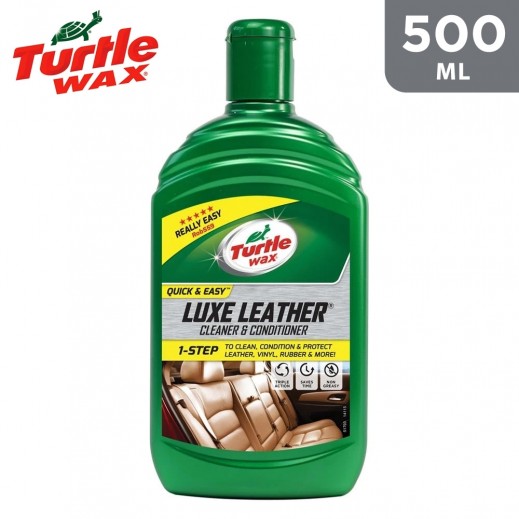 Turtle Wax 500ml Luxe Leather Car Seat Restorer & Cleaner