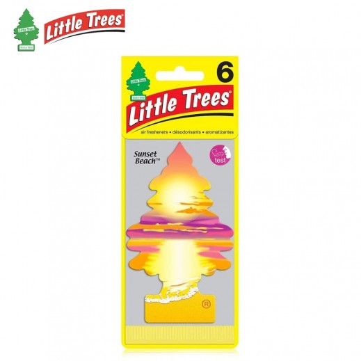 Little Trees Car Small Air Freshener - Sunset Beach 