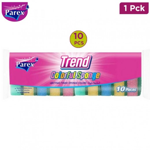 Trend Colorful Sponge 10 Pieces