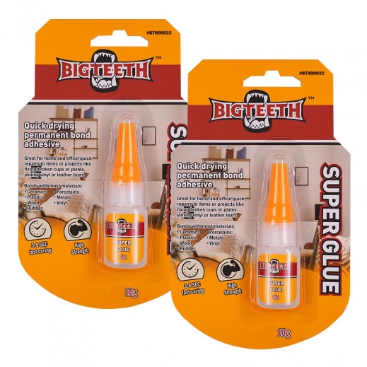 Bigteeth Super Glue 2 × 10g