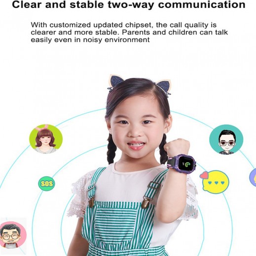 Buy Atouch Q7 Waterproof Kids Smart Watch with Camera & Sim Card ...