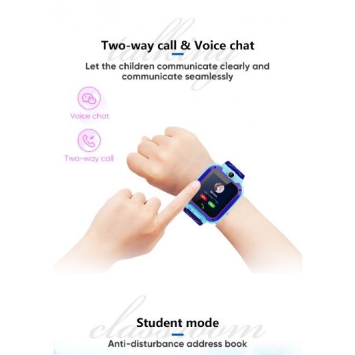 Buy Atouch Qben Waterproof Kids Smart Watch with Camera & Sim Card ...