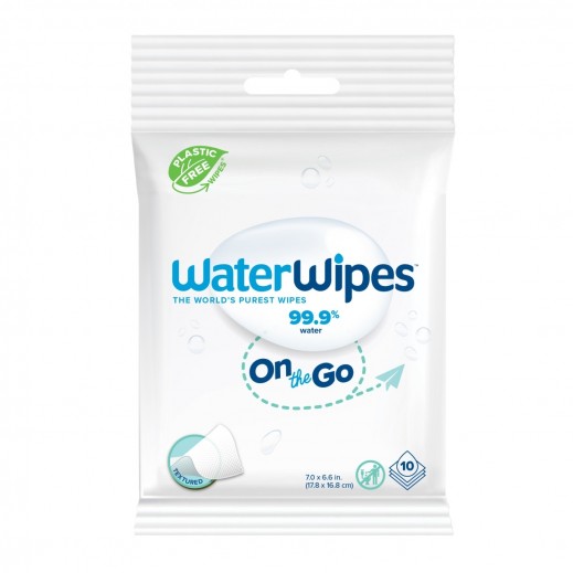 WaterWipes 99.9% Water On The Go 10 Wipes