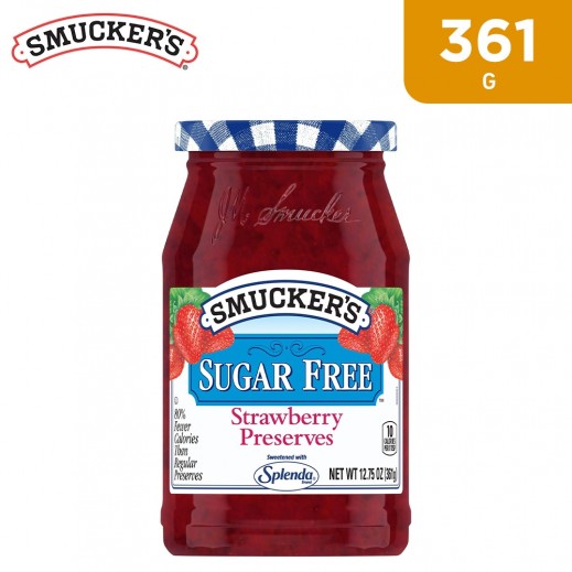 Smucker's Sugar Free Splenda Strawberry Preserves 361 g