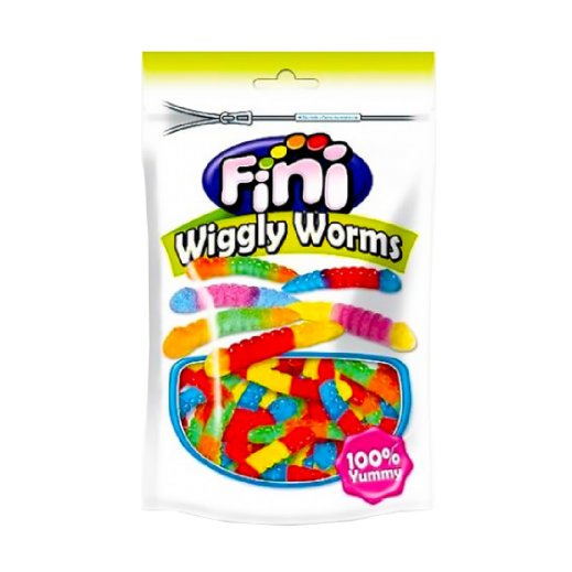 Fini Wiggly Worms Gummy Candy 180 g