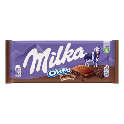 Milka Oreo Brownie Chocolate 100 g